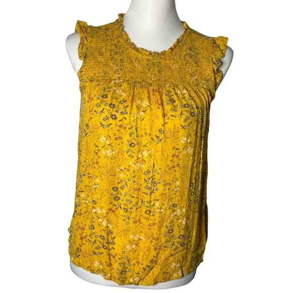 Old Navy Tops - Old Navy Yellow Top Sleeveless Size XS